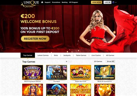 unique casino free spins